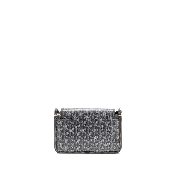 Goyard Portefeuille Pochette Plumet goyardine canvas / calfskin grey SHW