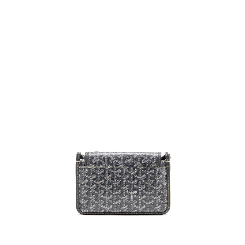 Goyard Portefeuille Pochette Plumet goyardine canvas / calfskin grey SHW