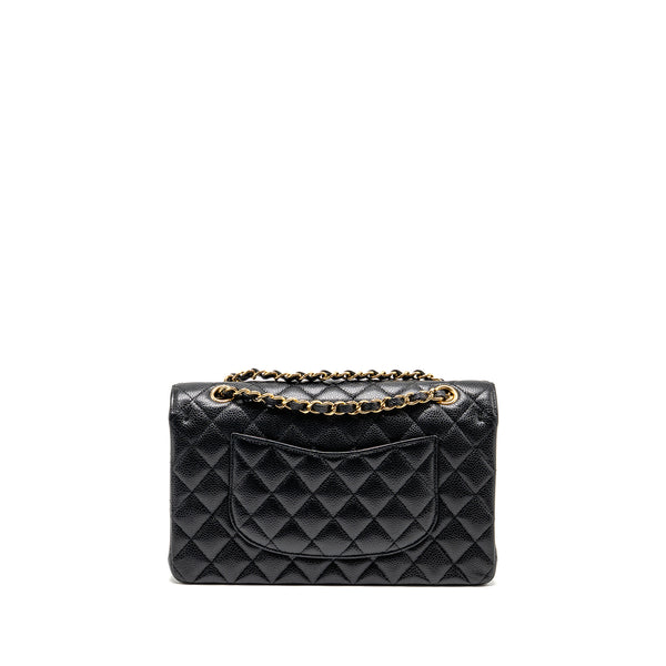 Chanel Medium Classic Double Flap Bag Caviar Black GHW