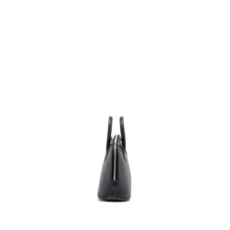 Hermes mini bolide chevre Mysore black SHW Stamp W