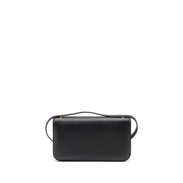Hermes Constance Elan Epsom Black RGHW Stamp K