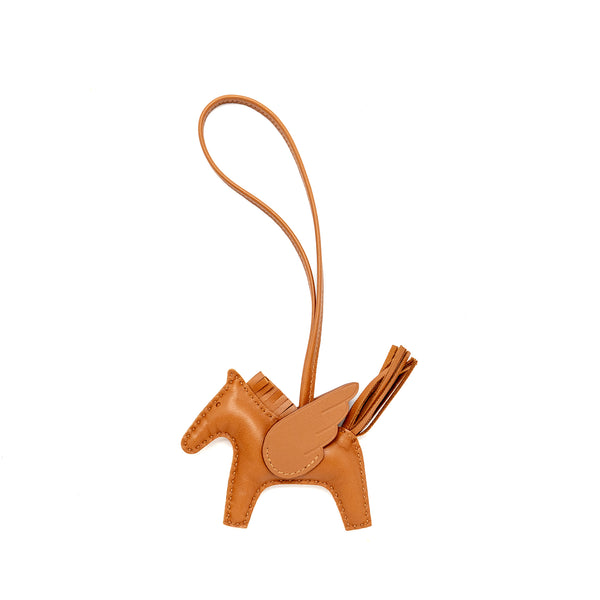 Hermes Rodeo Pegase PM Bag Charm Gold Stamp W