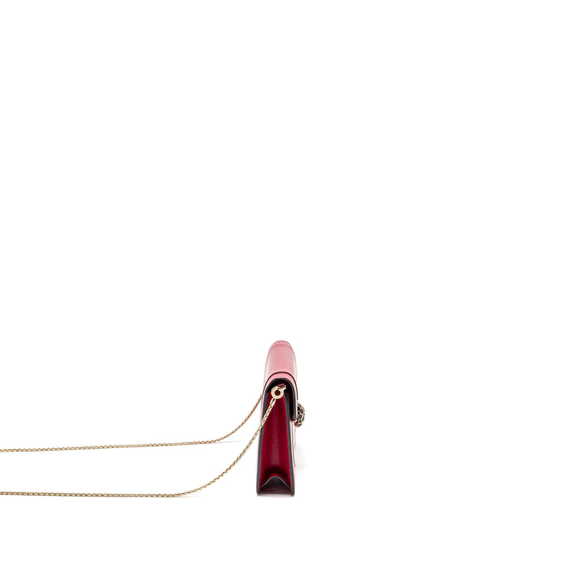 Bvlgari Serpenti Forever Chain Bag Calfskin Pink LGHW