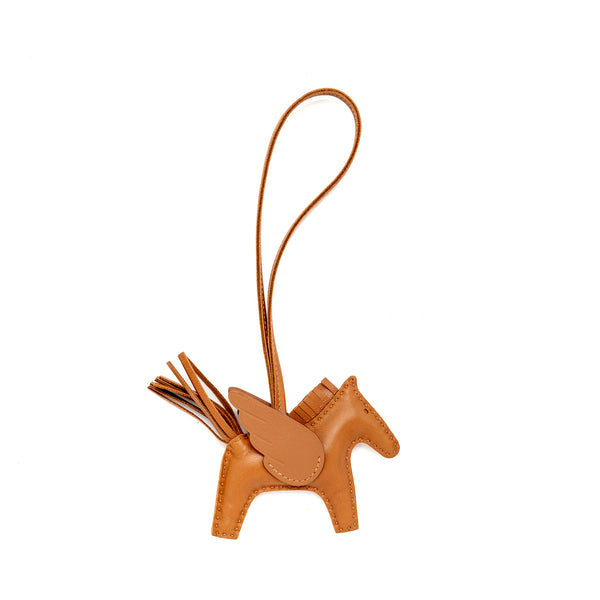 Hermes Rodeo Pegase PM Bag Charm Gold Stamp W