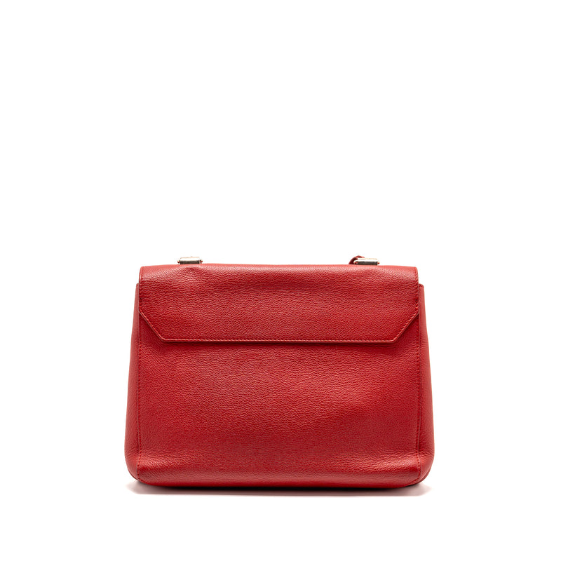 Louis Vuitton Lockme Bag Calfskin Red SHW