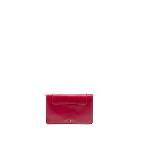 Bvlgari Serpenti Forever Chain Bag Calfskin Pink LGHW