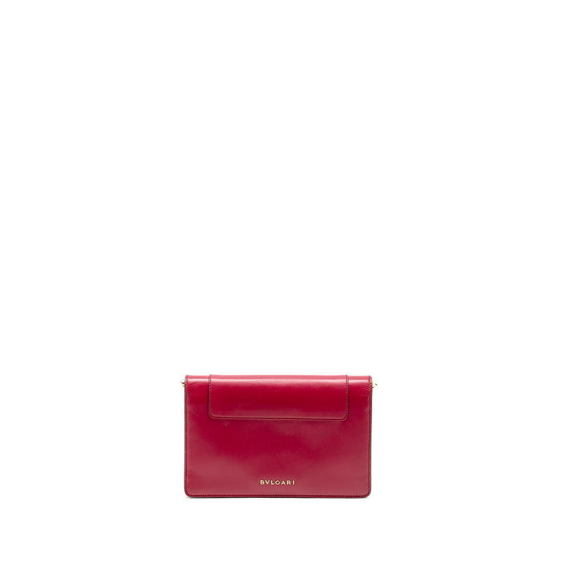 Bvlgari Serpenti Forever Chain Bag Calfskin Pink LGHW