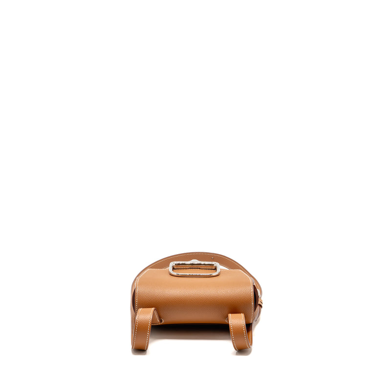 Hermes Della Cavalleria Mini Bag Epsom Gold SHW Stamp Z