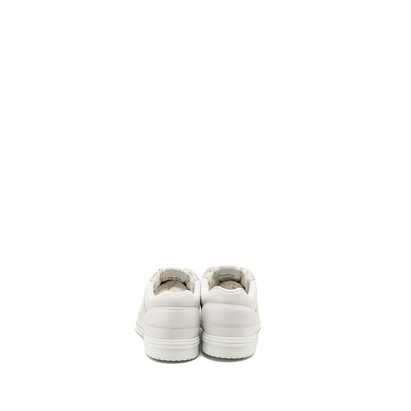 Chanel Size 38 Letter Logo Sneakers Calfskin/Suede White