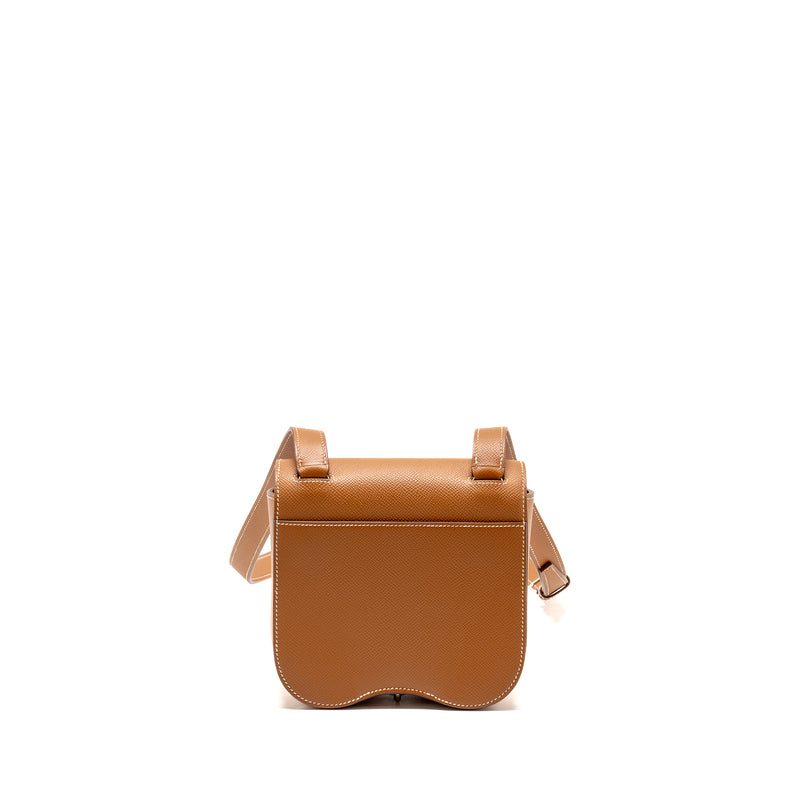 Hermes Della Cavalleria Mini Bag Epsom Gold SHW Stamp Z