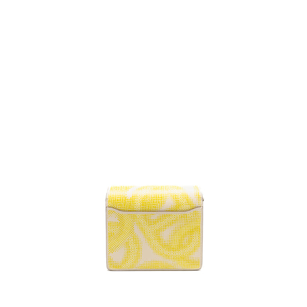 Hermes Mini Roulis Limited Edition Circuit 24 Faubourg Swift Nata/Lime/Jaune Bourgeon/Jaune Poussin SHW STAMP U