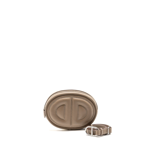 Hermes In-the-Loop Belt Bag Swift Etoupe SHW Stamp Y
