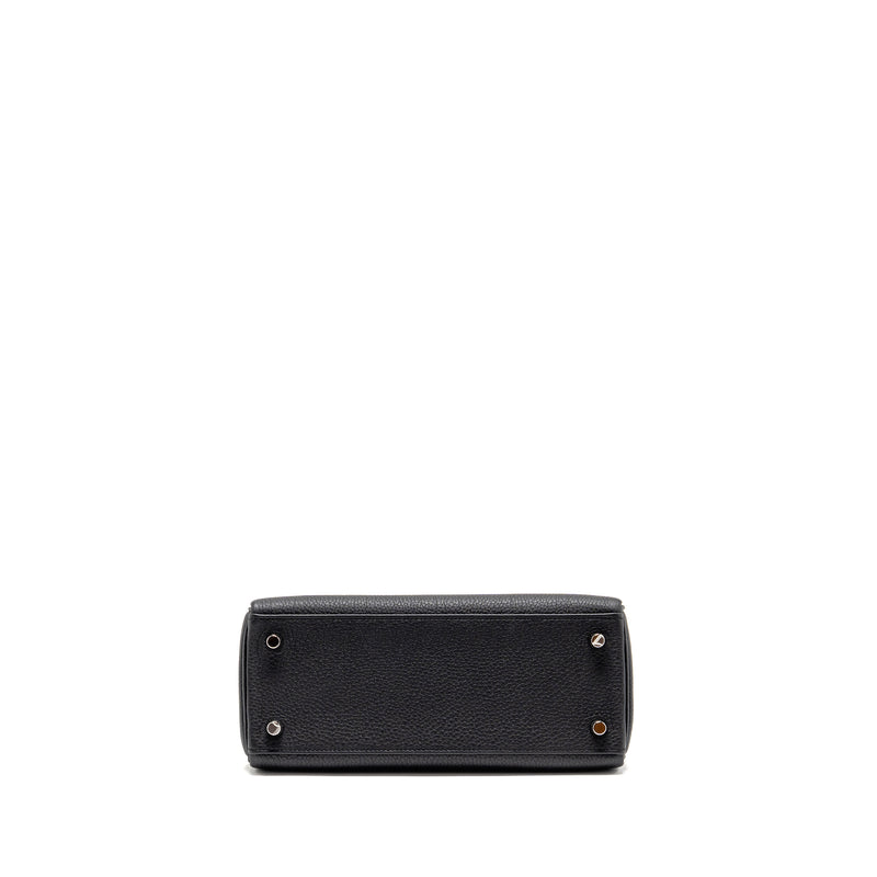Hermes Kelly 25 Togo Black SHW stamp W