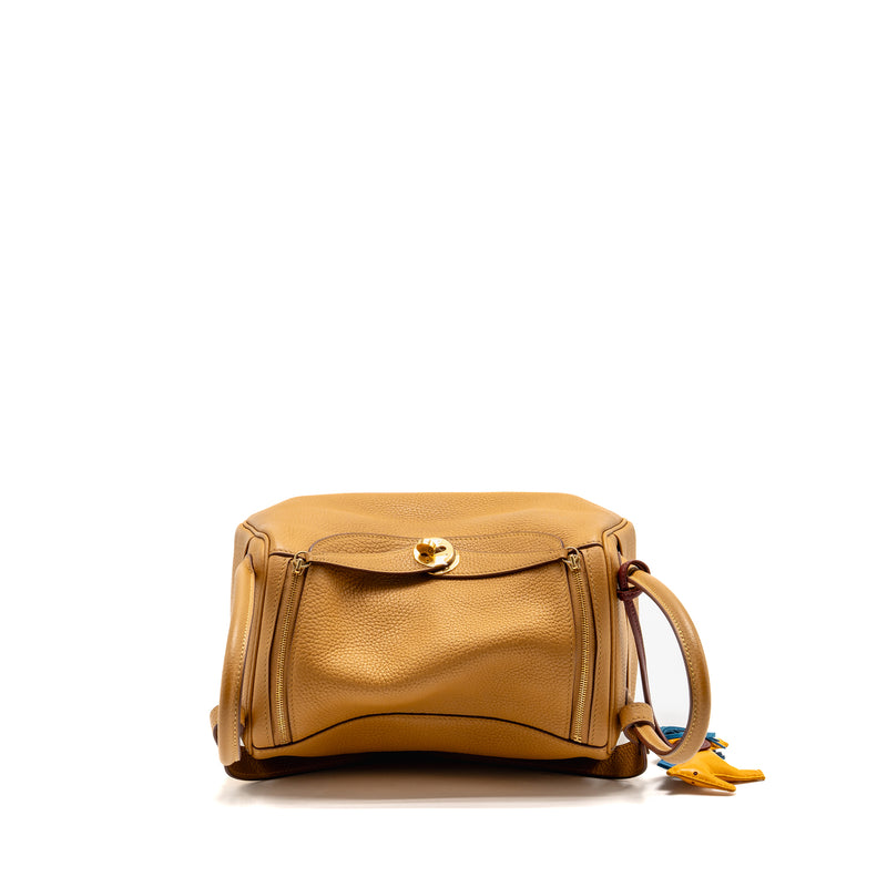 Hermes Lindy 26 clemence sesame GHW stamp Y