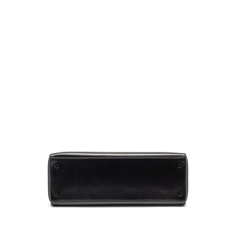 Hermes Kelly 32 Box So Black Stamp Square N
