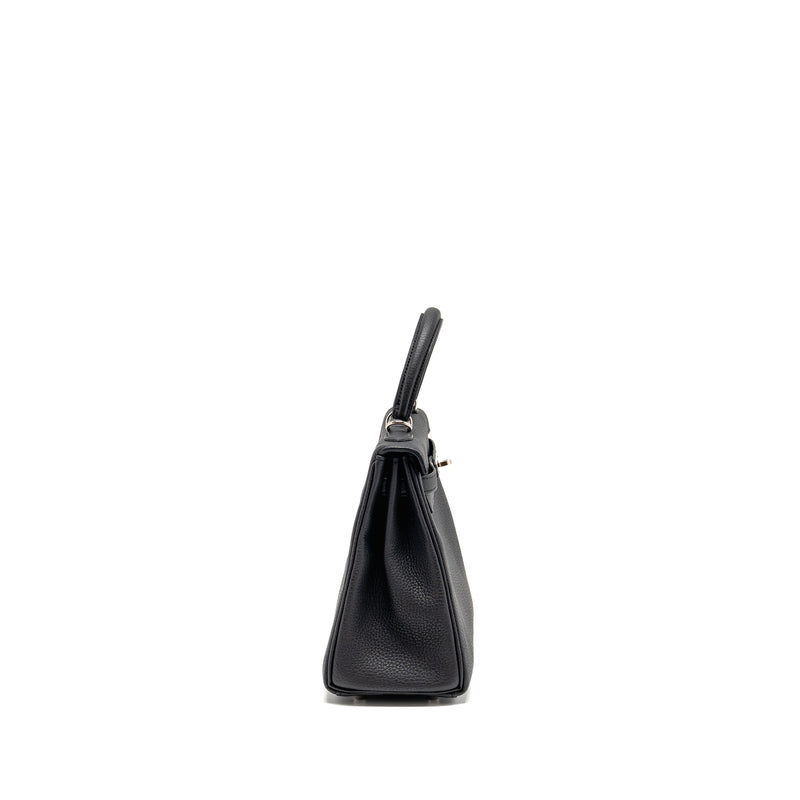 Hermes Kelly 25 Togo Black SHW stamp W