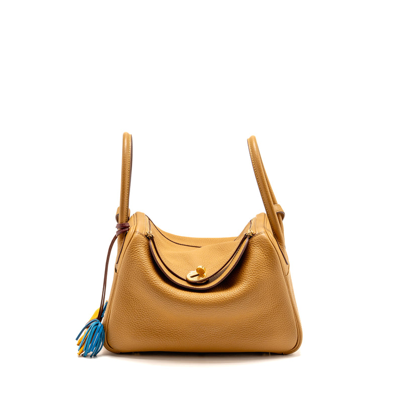 Hermes Lindy 26 clemence sesame GHW stamp Y