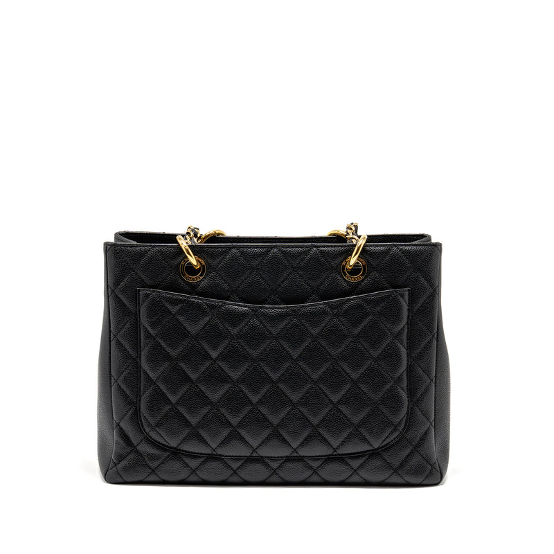 Chanel Grand Shopping Tote / GST Caviar Black GHW