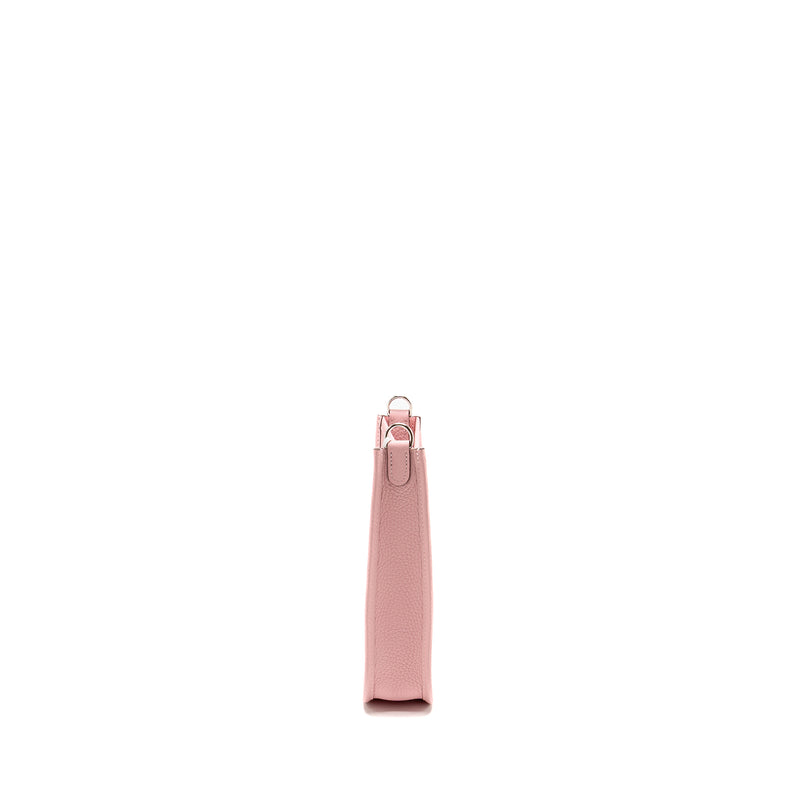 Hermes Mini Evelyne Clemence Rose Sakura SHW Stamp K