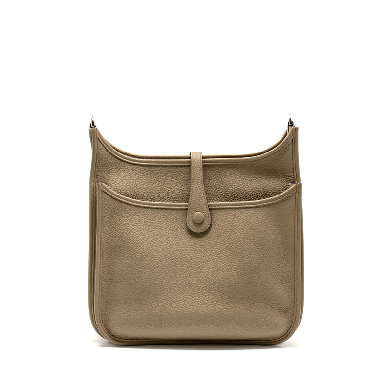 Hermes Evelyne 29 Clemence Beige Marfa SHW Stamp W