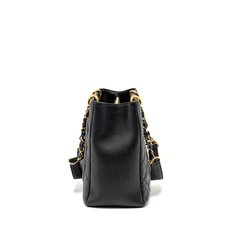 Chanel Grand Shopping Tote / GST Caviar Black GHW