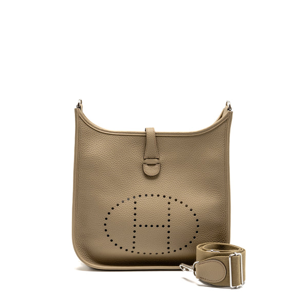 Hermes Evelyne 29 Clemence Beige Marfa SHW Stamp W