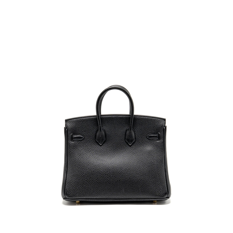 Hermes birkin 25 togo black GHW stamp Z