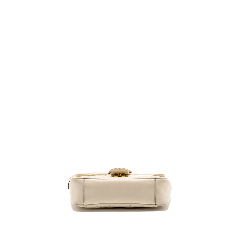 Gucci Mini Marmont bag calfskin white GHW