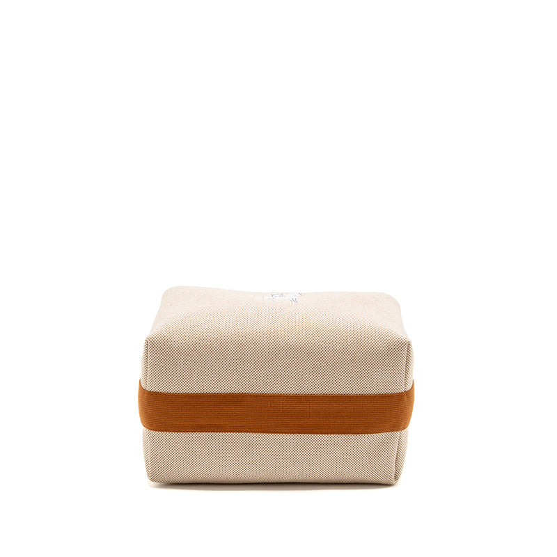 Hermes Bride-a-Brac Cabriole Case, Large Model Cotton Multicolour SHW