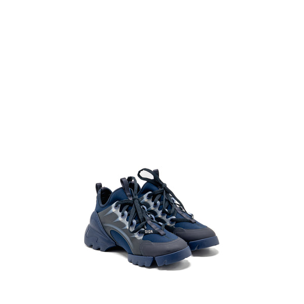 Dior Size 36 D-Connect Sneaker Navy Blue