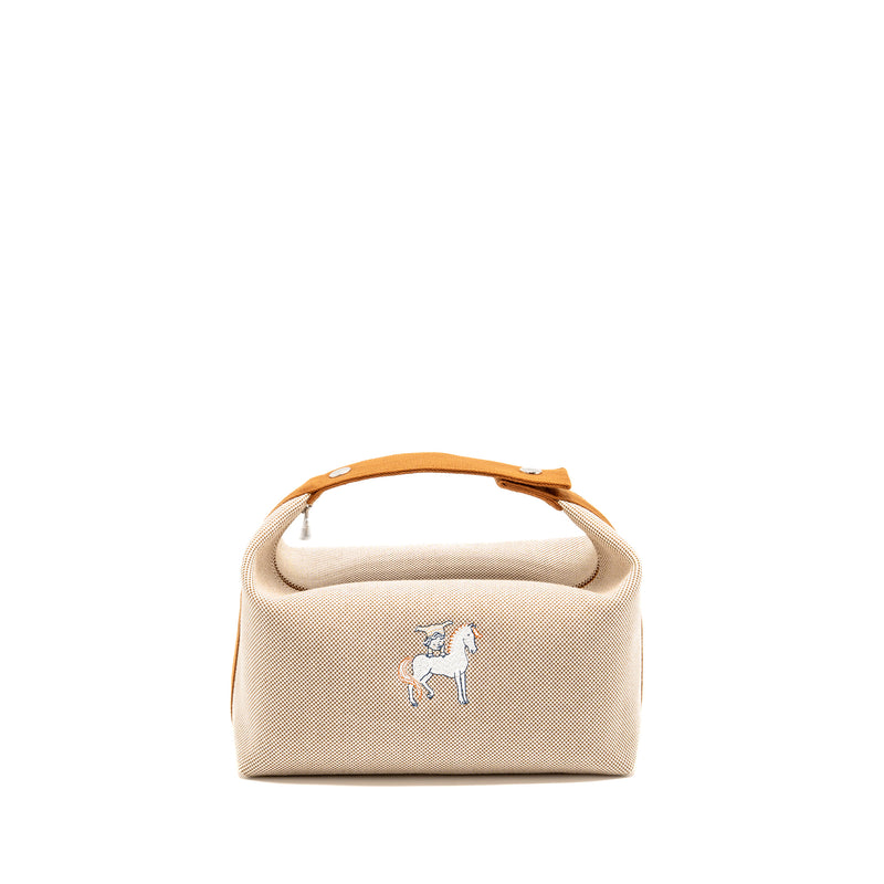 Hermes Bride-a-Brac Cabriole Case, Large Model Cotton Multicolour SHW