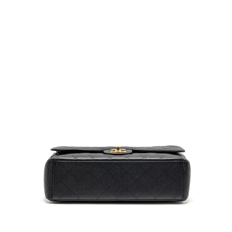 Chanel Maxi Classic Double Flap bag Caviar Black GHW