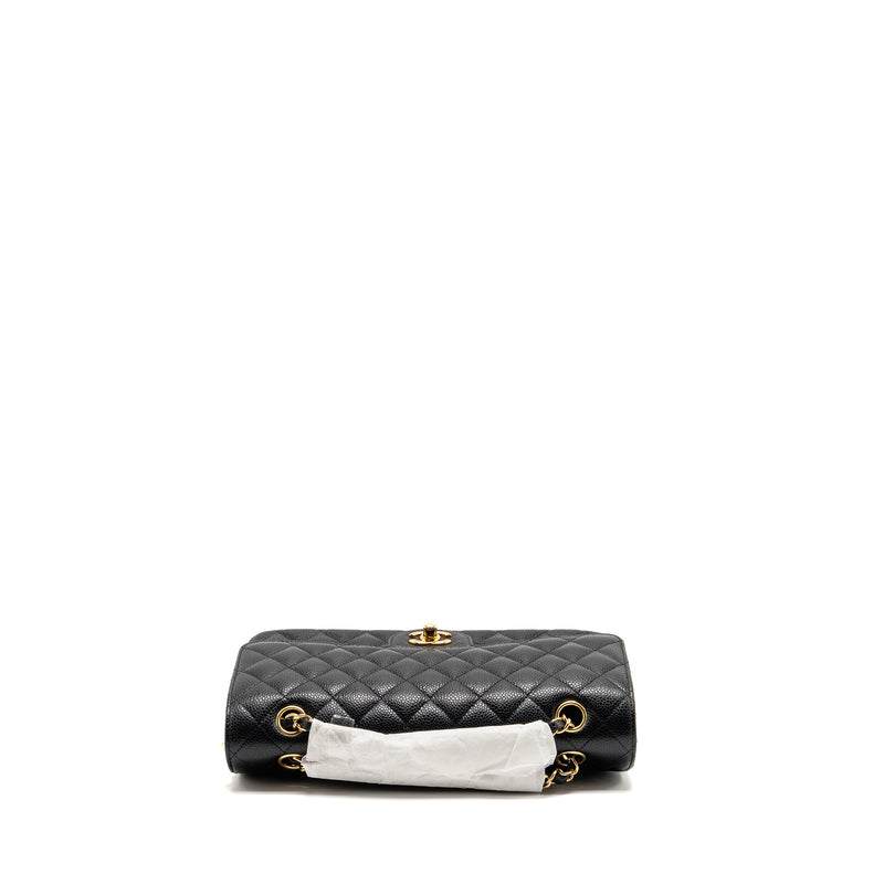 Chanel MEDIUM Classic Double Flap Bag Caviar Black GHW