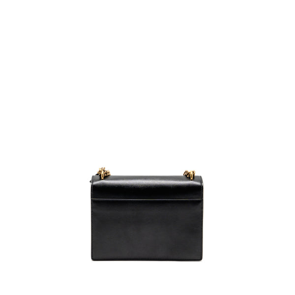 Saint Laurent/YSL Medium Sunset Bag Smooth Leather Black GHW