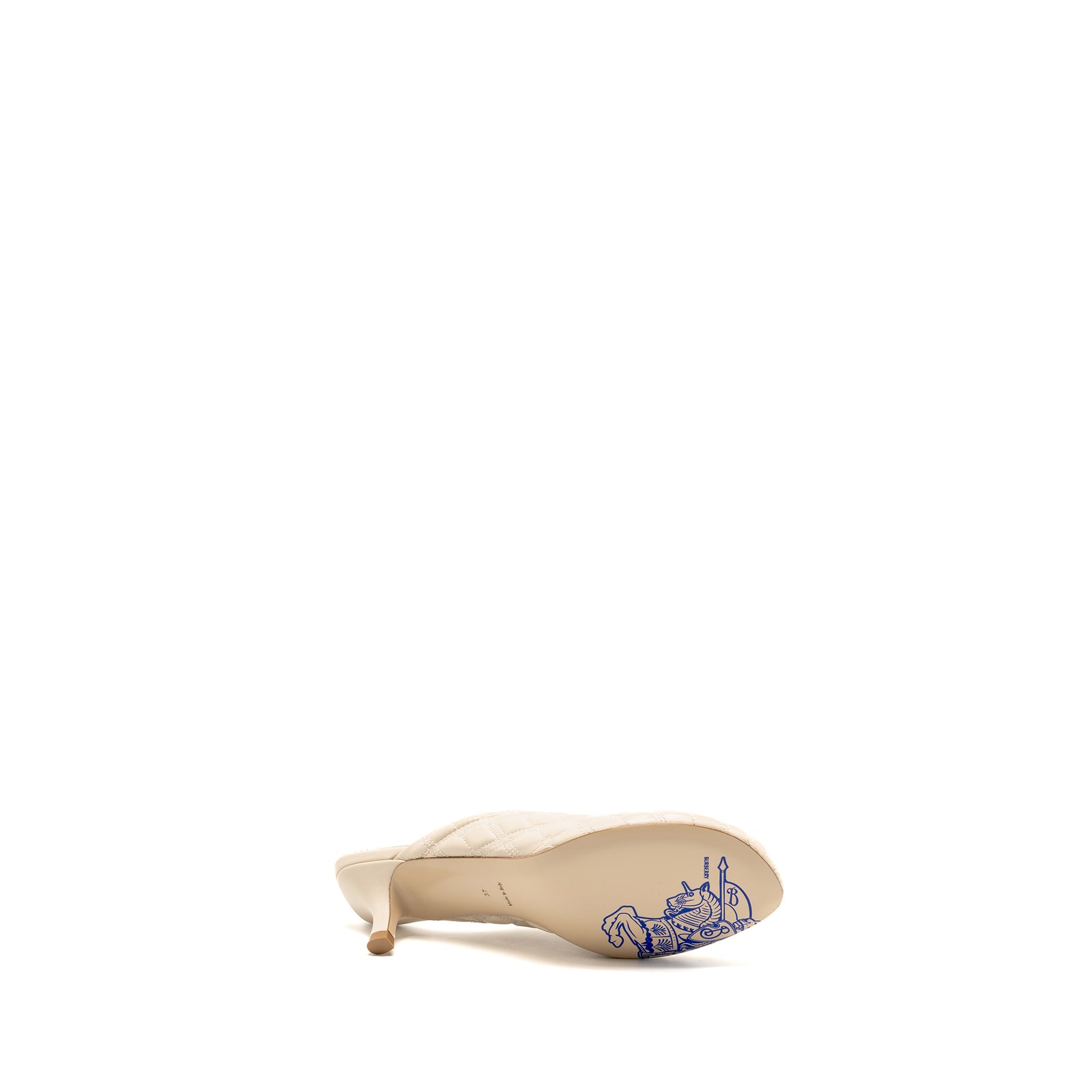 【送料&関税込】Burberry Embroidered Fabric Mules Burberry Embroidered Quilted Mules, Brand Size 36.5 ( US