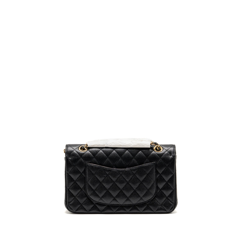 Chanel MEDIUM Classic Double Flap Bag Caviar Black GHW