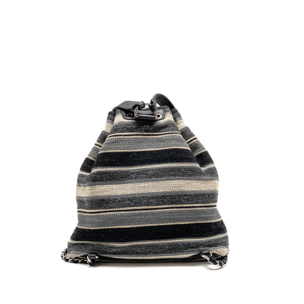 Chanel 31 Rue Cambon Bucket Backpack Fabric Multicolour SHW