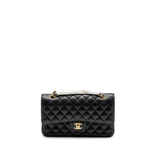 Chanel MEDIUM Classic Double Flap Bag Caviar Black GHW