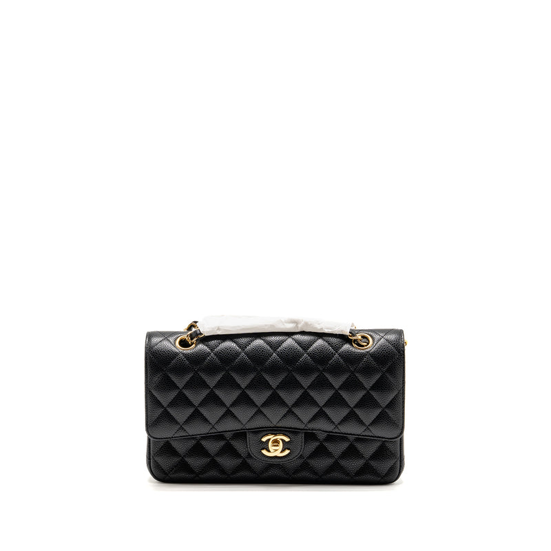 Chanel MEDIUM Classic Double Flap Bag Caviar Black GHW