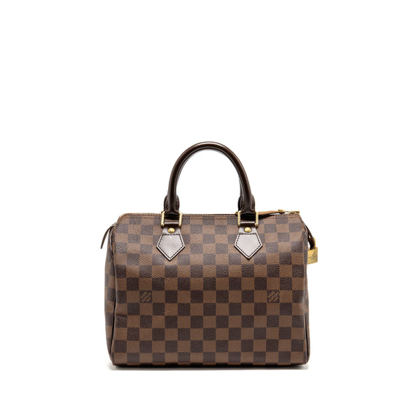 Louis Vuitton Speedy 25 Damier Ebene Canvas GHW