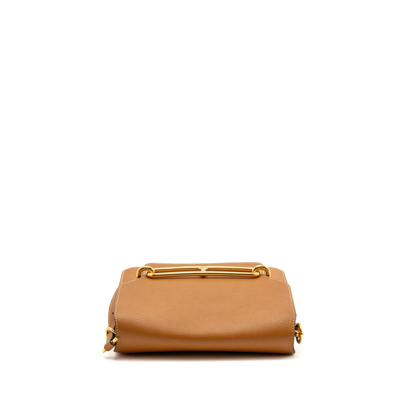 Hermes Roulis 23 evercolor toffee GHW stamp A