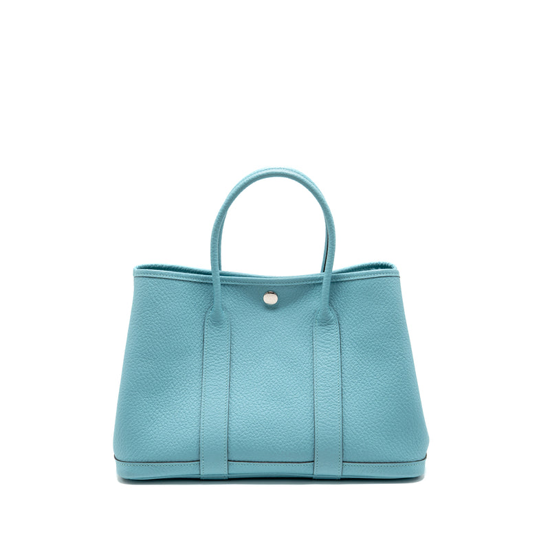 Hermes Garden Party 30 Negonda Blue Atoll SHW Stamp T