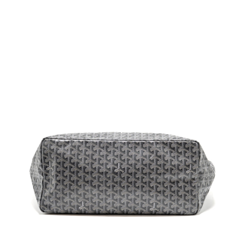 Goyard Saint Louis GM tote bag goyardine canvas / leather grey