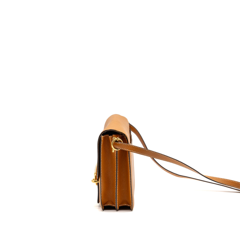 Hermes Roulis 23 evercolor toffee GHW stamp A