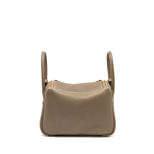 Hermes Lindy 26 Clemence Etoupe GHW stamp Z