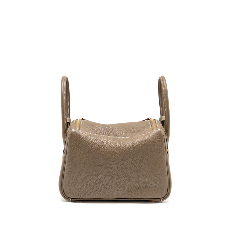 Hermes Lindy 26 Clemence Etoupe GHW stamp Z