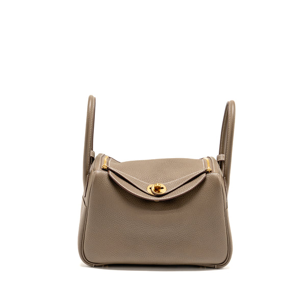 Hermes Lindy 26 Clemence Etoupe GHW stamp Z