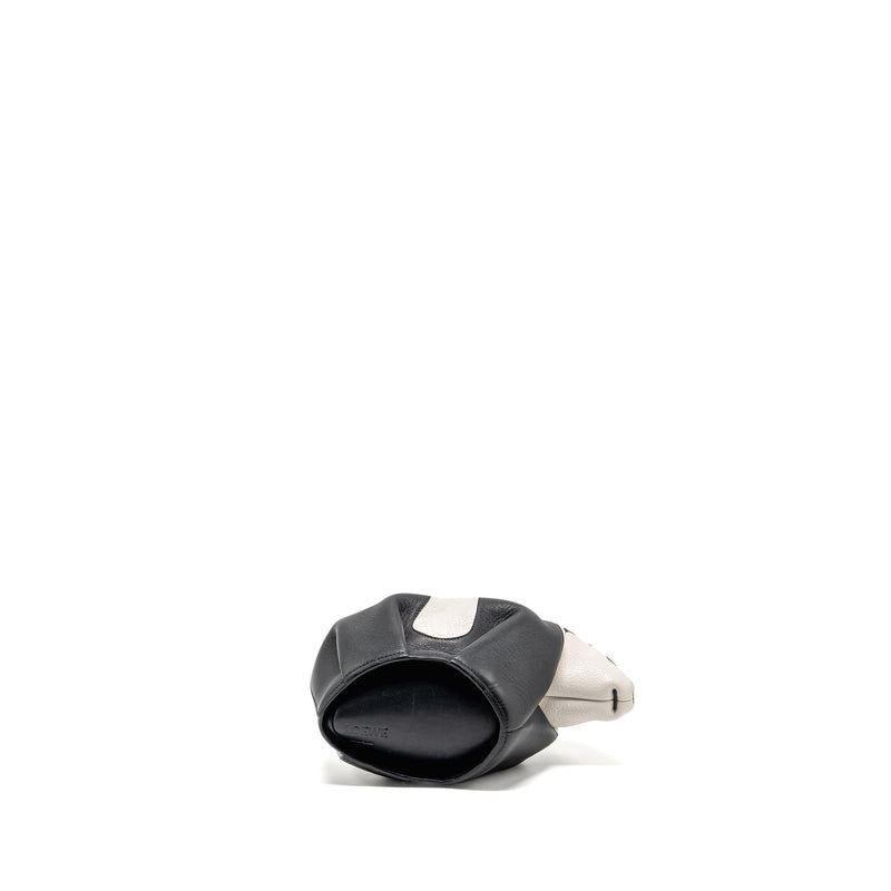 Loewe Panda mini crossbody bag leather Black/White SHW