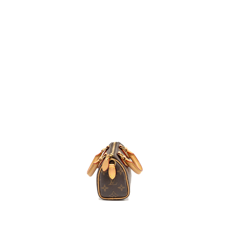Louis Vuitton Nano SPEEDY Monogram Canvas GHW