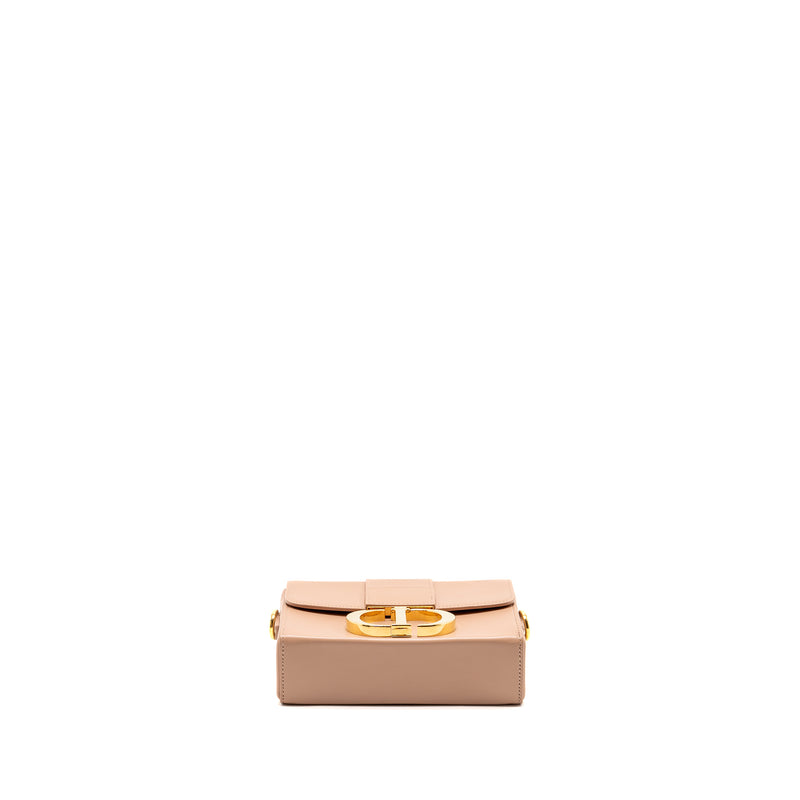 Dior 30 Montaigne Box Calfskin Rose de Ven GHW